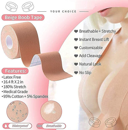 Women & Girl Boob Tape