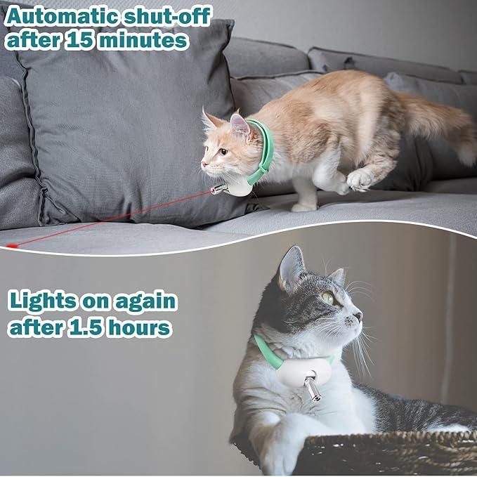 Pet Laser Collar Self Teasing Toy